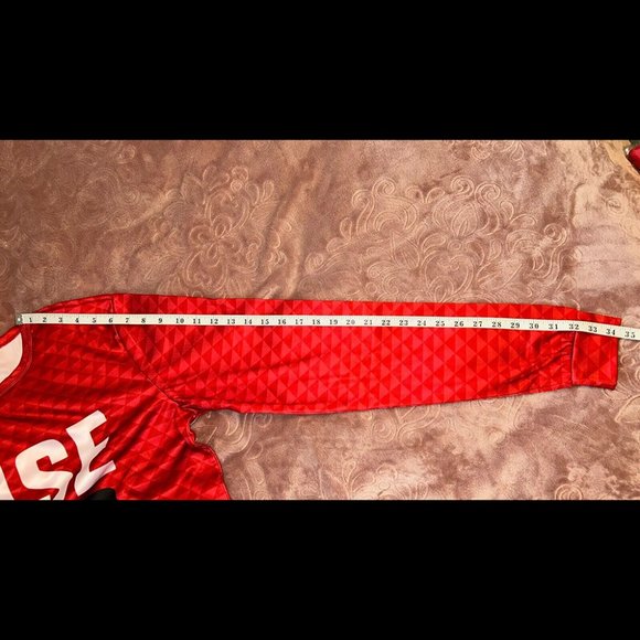 Atlanta Falcons Pullover Sweatshirt Medium NFL‎ Shirt RISE UP Slogan - Picture 7 of 12